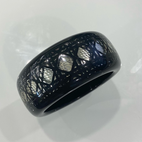 Dior Y2K Cannage Resin Bangle - Picture 5 of 8